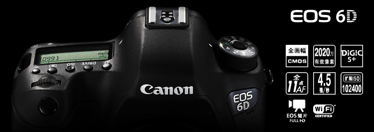 Canon 的6D