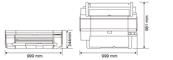 iPF600外部尺寸