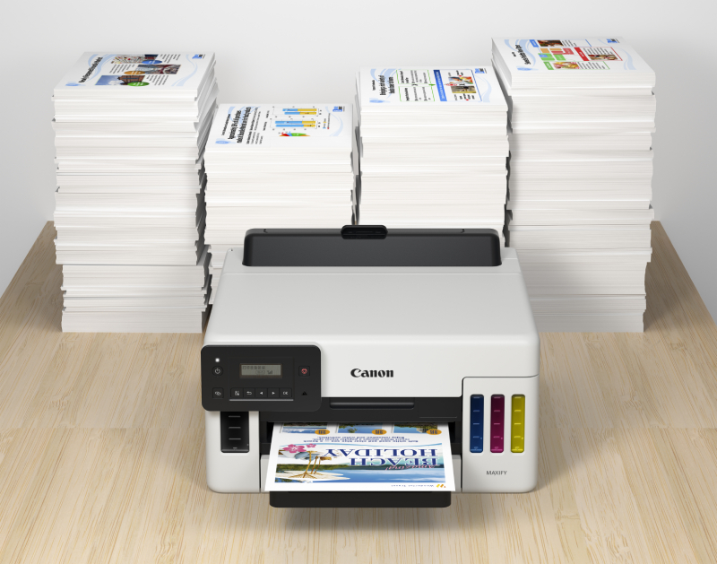 助力中小企业，佳能发布新款加墨式打印机及激光打印机