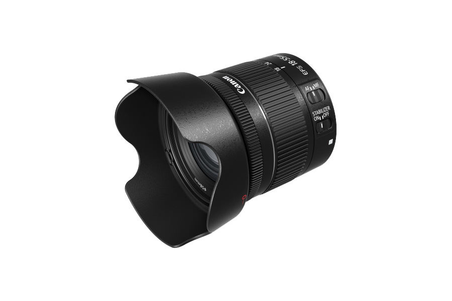 EF镜头- EF-S镜头－ EF-S 18-55mm f/4-5.6 IS STM - 佳能（中国）