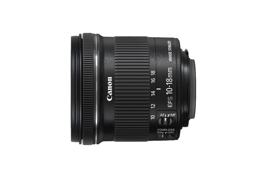 EF镜头－ EF-S镜头－ EF-S 10-18mm f/4.5-5.6 IS STM - 产品特征- 佳能