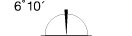 6°10'