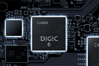 测光处理专用DIGIC 6数字影像处理器 