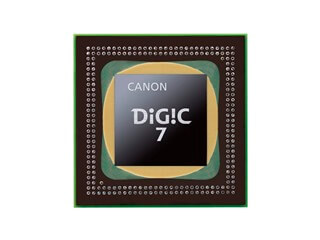 性能强劲的DIGIC 7影像处理器，带来高画质与高拍摄性能