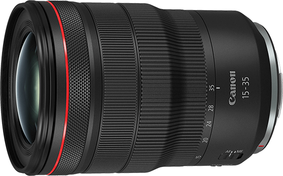 广角变焦镜头RF15-35mm F2.8 L IS USM，广角镜头可拍摄建筑及风光，也方便室内拍摄